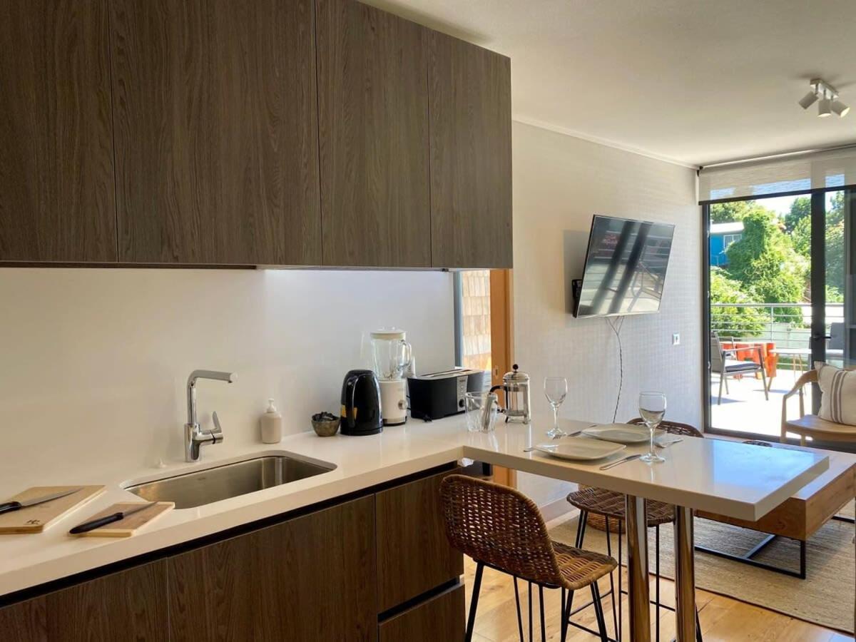 Apartamento Comodo Depto, En Gran Terraza Y Parking Servicio Hom Puerto Varas